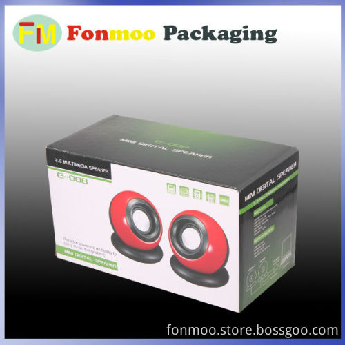 Full Printing Cardboard Packaging Box for Electronics